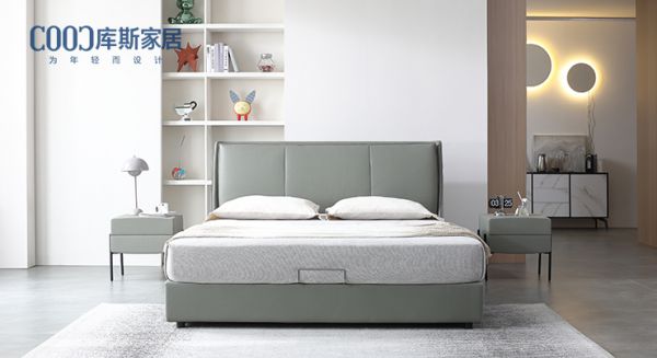 【新品上市丨KD3262】淡雅綠科技布軟床，打造簡約寧靜臥室