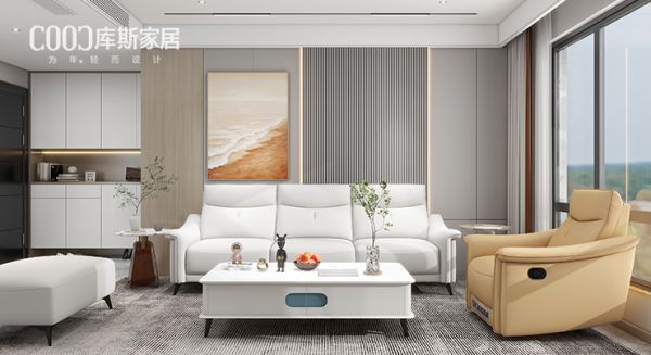 【空間靈感】106㎡現(xiàn)代奶油風(fēng)的家，感受微醺的浪漫